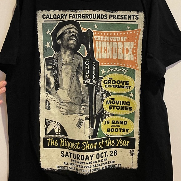 jimi hendrix vintage print tour tee
l - Picture 2 of 2